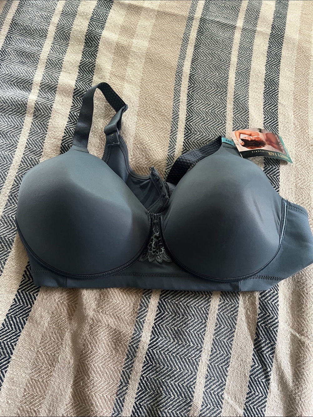 Vanity Fair Slate Gray Molded T-Shirt Bra